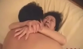 Giapponese nonna divertimento connessione sessuale