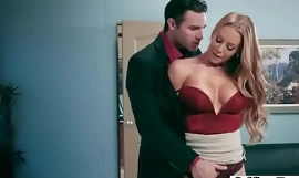 Ured Sluty Girl (Nicole Aniston) s širokim snopom Okrugle sise zalupili tvrdo xxx jebati video 23