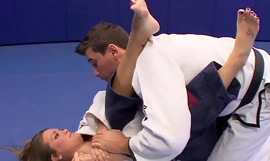 Megan Fenox Faking An Injury To Fuck The Judo Instruktur