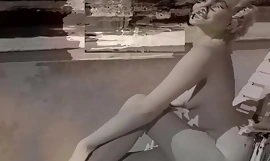 Poznata glumica Marilyn Monroe Video za kompilaciju vintage aktova