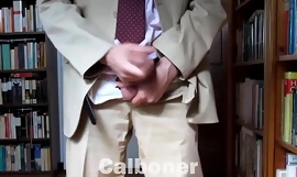 Taking it to stroke out in a summer suit