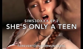 Sims3DXXX EP.2 Ella es una adolescente sin igual