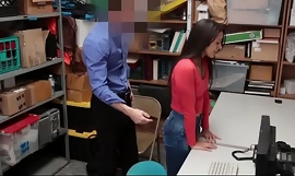Shoplyfter - Hot Legal period teen Caught with an appendix of Fucked For Stealing On Black Friday