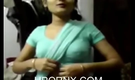 Indiase meisje overal saree verleiden nieuw