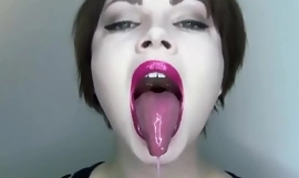 可爱女孩舌头-1