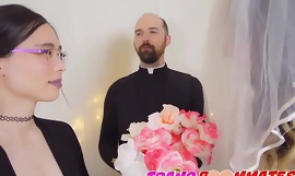 Hot Trans Couple Have Shotgun Wedding