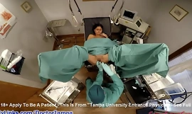 Yesenia Sparkles Medical Check-up Clogged up أولي سماع كاميرا صعب بواسطة دكتور تامبا ٪ 40 GirlsGoneGyno.com٪ 21 - تامبا جامعة جسدية