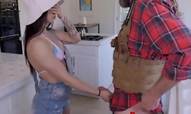 Grandpa Craft Hot Teen GrandDaughter Into Touching Him