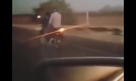 pakistani sex on running bike