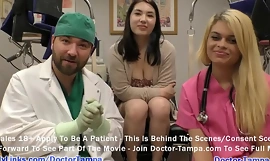 $CLOV - Mina Moon Gets Required Tampa University Entrance Physical By Doctor Tampa and Destiny Cruz At GirlsGoneGyno porn film