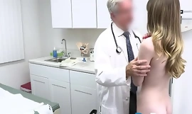 Dokter Pemerasan Remaja Tentang Menemukan Kondom Dalam Dia Tampak Perawan Pussy- Michelle Anthony