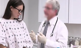 Nerd Teen Patient Lets Doctor Fuck Her- Maddy May
