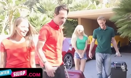 Hot Dads Haggle Cute Teen Stepdaughters Elsa Jean Added to Liza Rowe pt.1