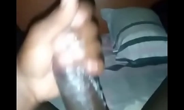 Kenyan jerking off