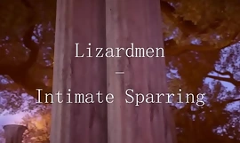 Lizardmen - Friendly Sparring