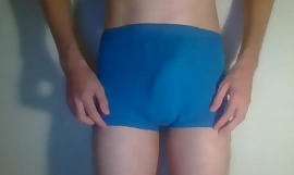 Twink somewhat reveals the contents of his undies
