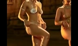 Super indyjska modalna nude taniec z ręki hindi piosenka