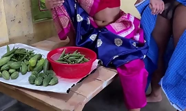 vegetable selling sister and brother fuck, beside clear hindi voice