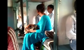 Indian porn unattended about train by aunty