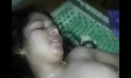 Kerala meisje vingeren onafscheidelijk naar luid moun