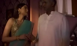 Indian Web series : old person enjoyment from young girl