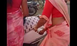 Indisk sexet tante i saree sød røv