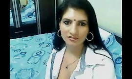 Off colour & lewd toffee-nosed jumble bhabhi home solitary talking on cam