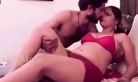 Bhabi  sexy Honeymoon hot red bra