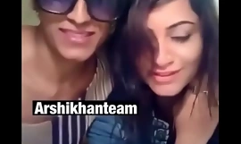 Arshi Khan Having Clothed Sex Close by Their way Friend!!   Shocking Video
