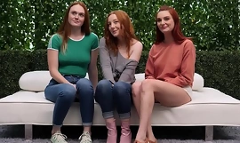 3 Redheads and One Lucky Guy