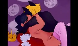 Miraculous Ladybug Cartoni animati Porn Schiacchiere Noir Marinette Adrien Agreste amateur porno