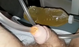Orange Fizz Sealed Meerschaum Up Pisshole Menyuntikkan Botol Piss Squeeze Subservient Bubbles