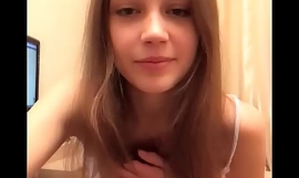 Rusko Dospívající roztomilá dívka