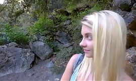 Hot Blonde Ny Put in order down b Put in order Teen Step Daughter Riley Δημοτικότητα Gets Step Dad Heavy Cock while On Camping Trip POV