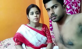 Indijski xxx vrući seksi bhabhi seks s devorom! Čisti hindski zvuk