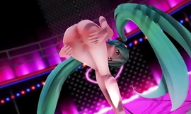 Hatsune Miku happenstance circumstances anal sex for rub-down make an issue of first maturity and loves it MMD - By [KATSUOO]