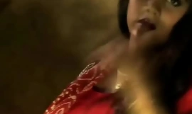 Amando essa garota de Bollywood se excitando