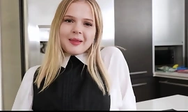 SiblingsSex - Young Tiny Little Blonde Teen Step Sister Fuck After Masturbating Be advisable for POV - Coco Lovelock