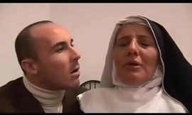 The italian nun slut does blowjob - il pompino della suora italiana milf