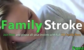 Familystroke être creux dur par anormal teenie attrapé dur par pervers demi-frère - hollie mack