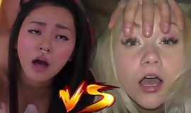 Japansk fan knick-knack vs tjeckisk cum dumpster - vem skulle du gilla creampie - med rae lil svart & marilyn socker