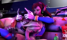 Overwatch futanari porn coleção nigh dva