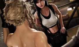 Tifa and cloud bondage sex - nagoonimation