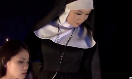 Subtitled hd japanese schoolgirl spies tribade nuns