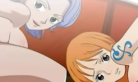 Nami and Nojiko get fuck on the sunny one piece