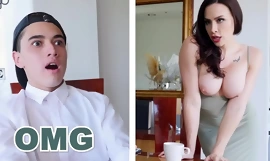 BANGBROS - Juan El Caballo Loco rucha biuściastą macochę swojej dziewczyny Chanel Preston