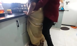 Tamil maid got fucked not far from cookhouse