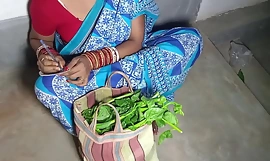 Village girl got fucked by city uncle while selling greengrocery