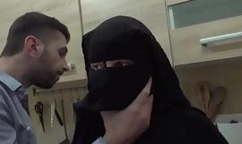 Hairy muslim wife was punished by fixed sex