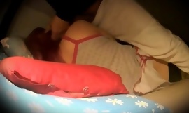 Daddy arrives drunk and cum in my face when I slept